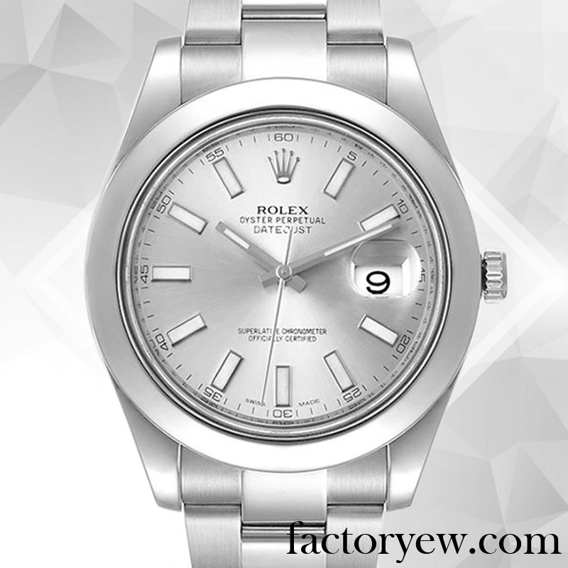 EW Rolex Datejust 116300SSO Men’s Rolex Fake Calibre 2836 2813 Hands and Markers Automatic