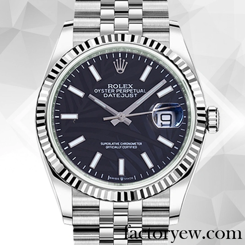 EW Rolex Datejust 126234 Rolex Calibre Fake 2836 2813 Men’s Hands and Markers