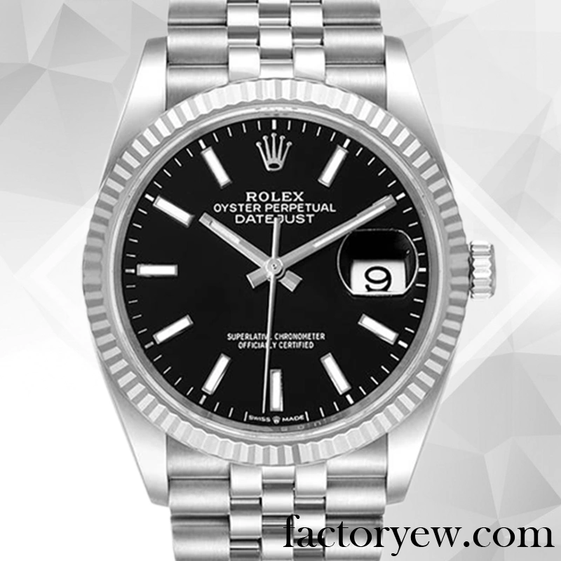 EW Rolex Datejust 126234BKSJ Men’s Rolex Fake Calibre 2836 2813 12mm