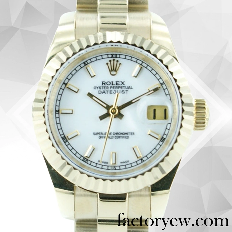 EW Rolex Datejust 178278WSO Rolex Calibre Fake 2671 Mingzhu Engine Ladies White Dial