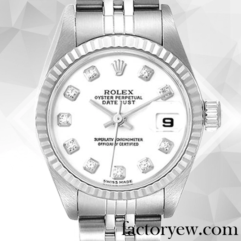 EW Rolex Datejust Ladies 279174 Rolex Fake Calibre 2671 White Dial