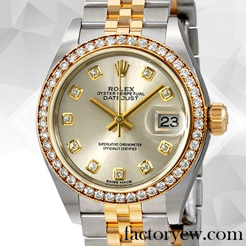 EW Rolex Datejust Ladies Rolex Calibre Fake 2671 m279383rbr-0007 Two-tone