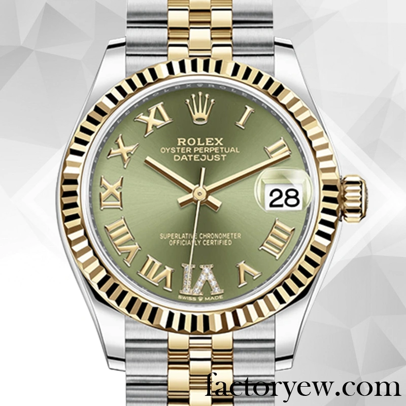 EW Rolex Datejust Ladies Rolex Calibre Fake 2671 Mingzhu Engine m278273-0016 Two-tone