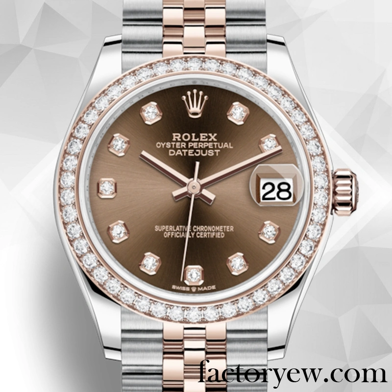 EW Rolex Datejust Ladies Rolex Calibre Fake 2671 Mingzhu Engine m278381rbr-0028 Automatic