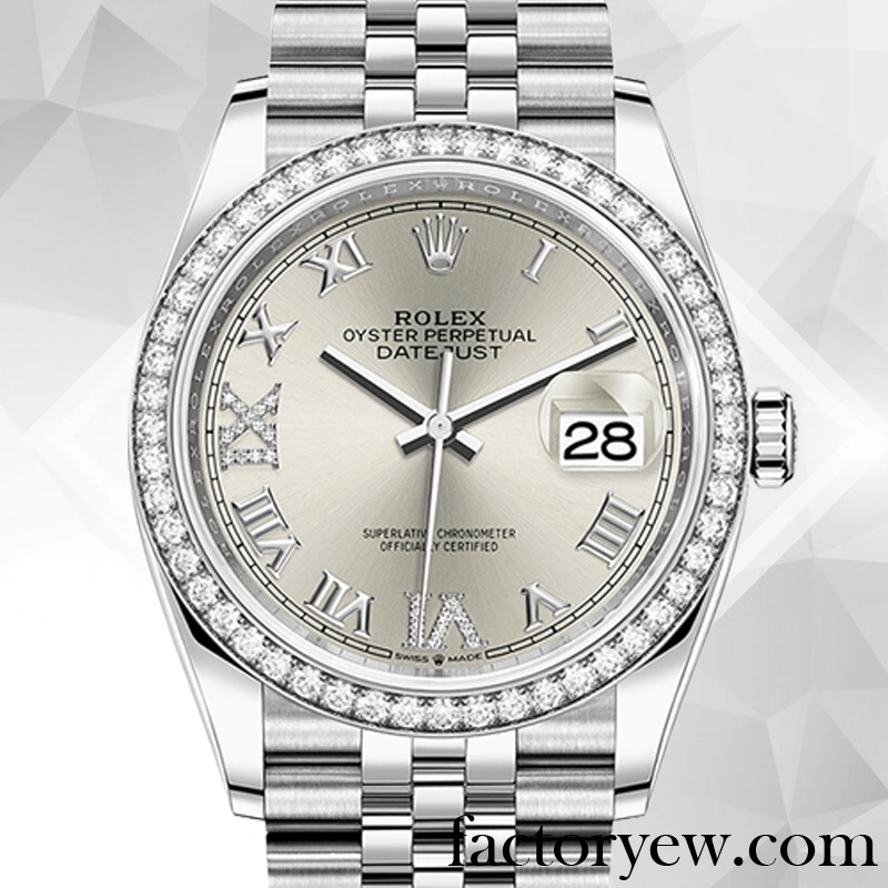 EW Rolex Datejust Ladies Rolex Calibre Fake 2836 2813 m126284rbr-0021 12mm