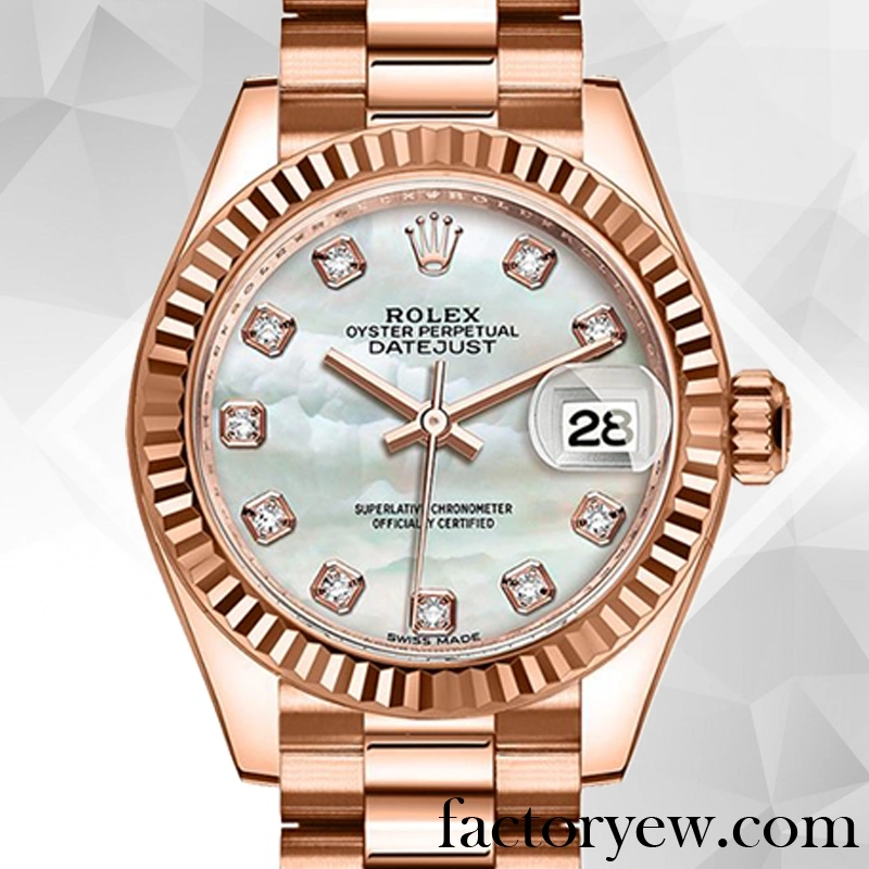 EW Rolex Datejust Ladies m279175-0017 Rolex Fake Calibre 2671 Mother of Pearl Dial 10.5mm