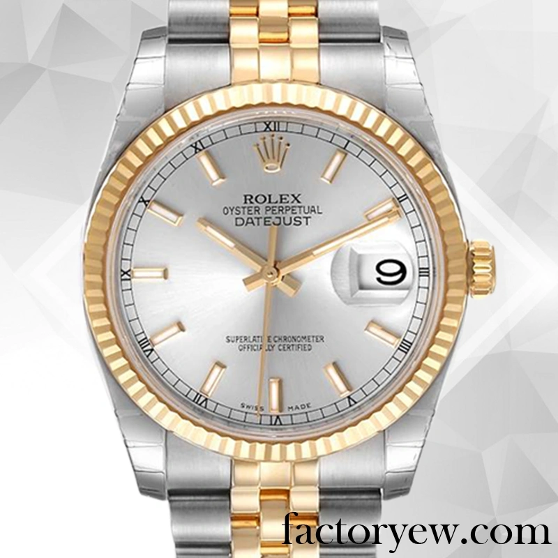 EW Rolex Datejust Men’s 116233SSJ Rolex Fake Calibre 2836 2813 Two-tone