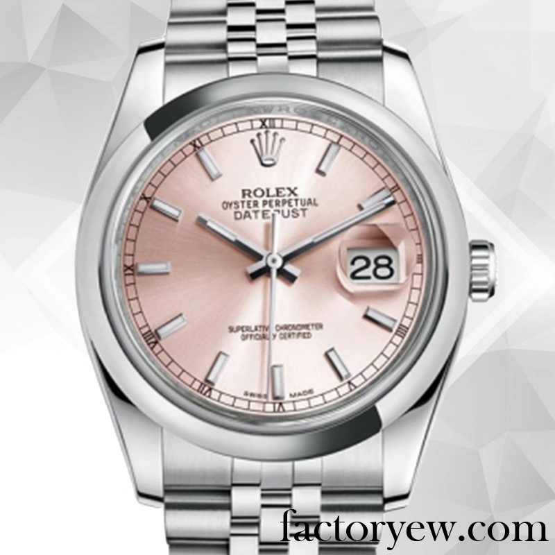 EW Rolex Datejust Men’s Rolex Calibre Fake 2836 2813 116200PSJ Pink Dial