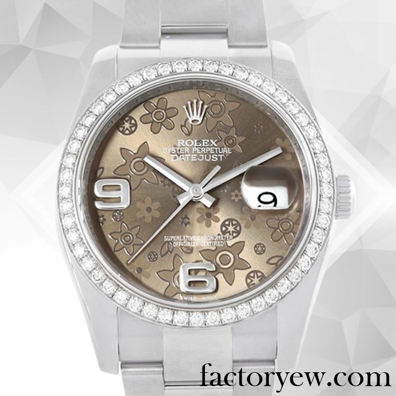 EW Rolex Datejust Men’s Rolex Calibre Fake 2836 2813 116244BFAO Silver-tone