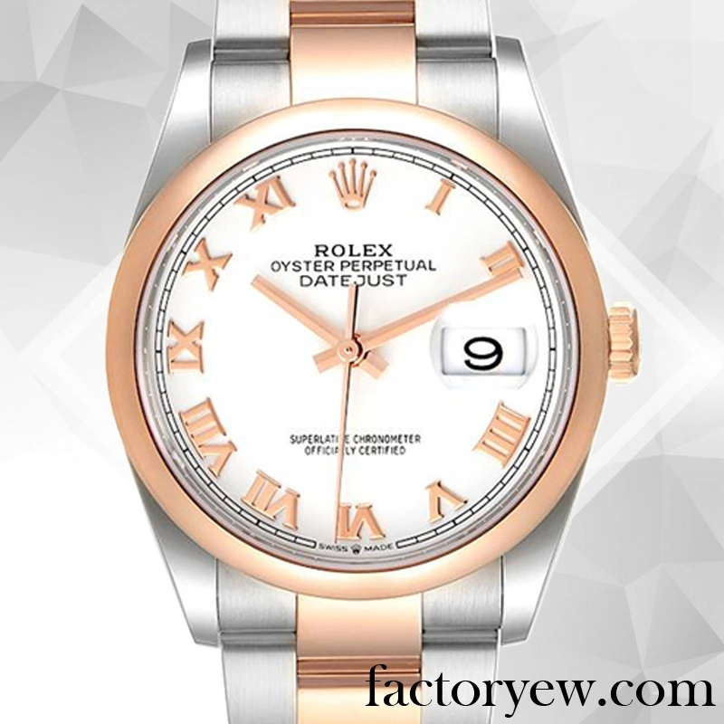 EW Rolex Datejust Men’s Rolex Calibre Fake 2836 2813 m126201-0016 White Dial 12mm