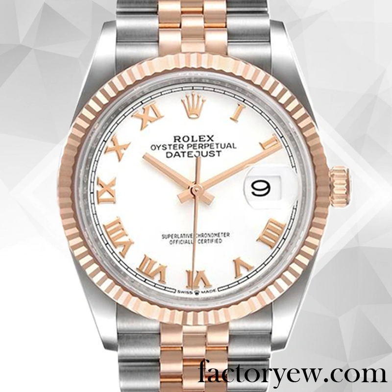 EW Rolex Datejust Men’s Rolex Calibre Fake 2836 2813 m126231-0015 White Dial  