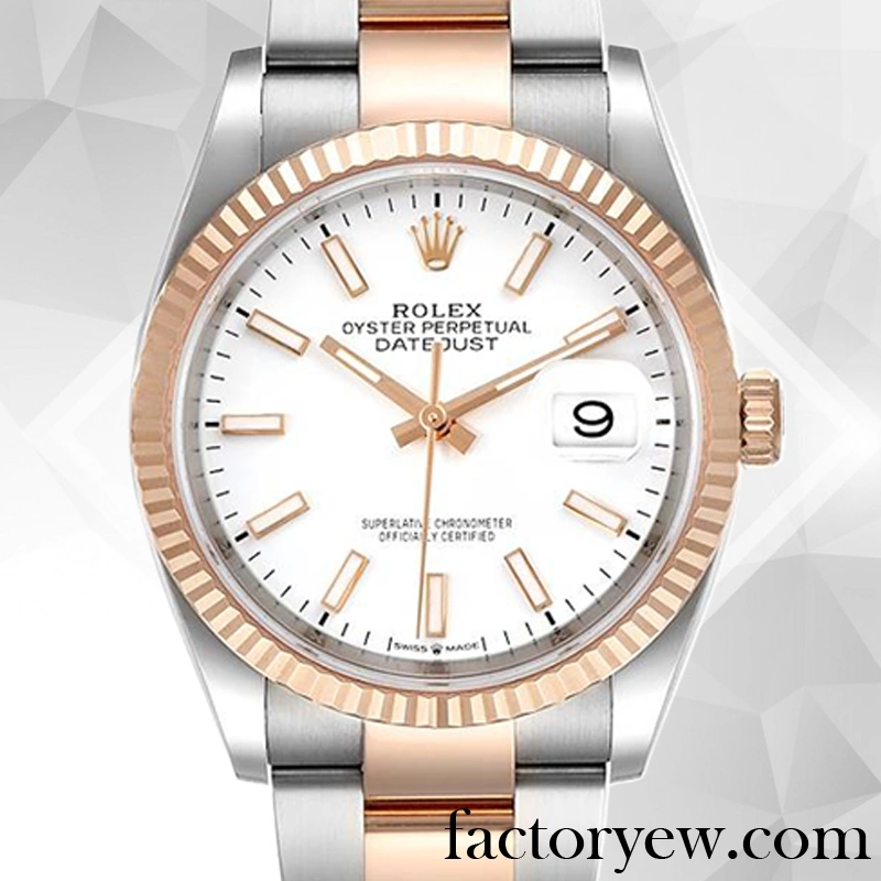 EW Rolex Datejust Men’s m126231-0018 Rolex Fake Calibre 2836 2813 12mm Hands and Markers