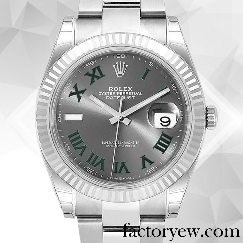 EW Rolex Datejust Men’s m126334-0021 Rolex Fake Calibre 2836 2813 Wimbledon Dial