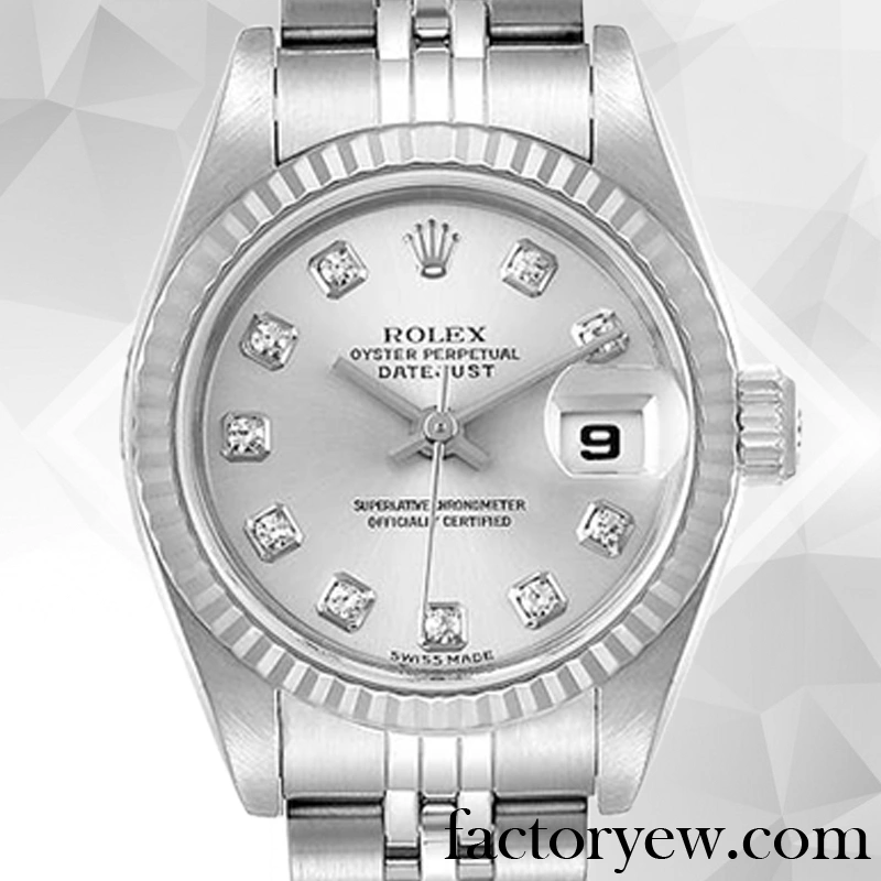 EW Rolex Datejust Rolex Calibre 2671 Fake Ladies 279174 Silver Dial