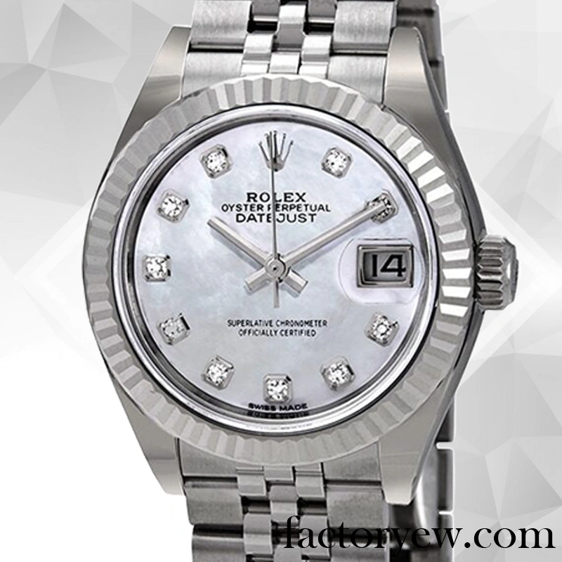 EW Rolex Datejust Rolex Calibre 2671 Fake Ladies m279174-0009 Mother of Pearl Dial Automatic