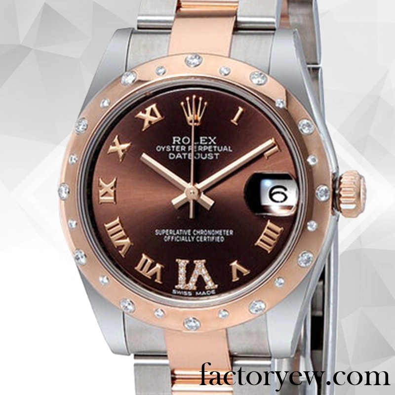 EW Rolex Datejust Rolex Calibre 2813 Fake 178341-72161 Ladies 10.5mm