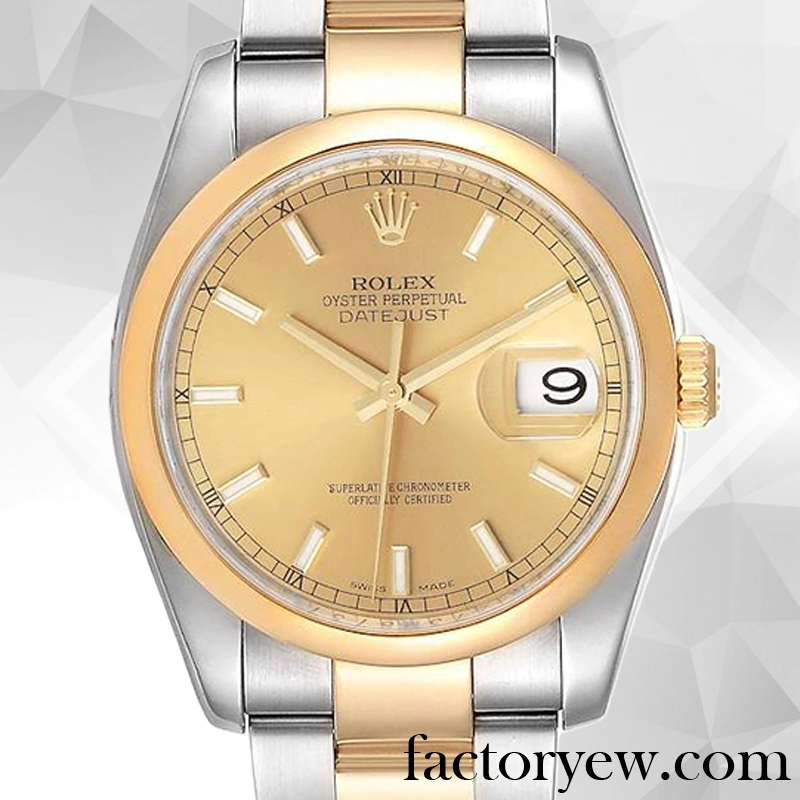 EW Rolex Datejust Rolex Calibre 2836 2813 Fake Men’s 116203-72203 12mm