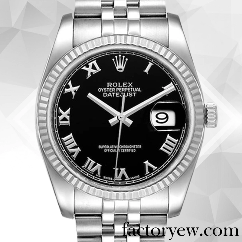 EW Rolex Datejust Rolex Calibre 2836 2813 Fake Men’s 116234BKRJ Black Dial Automatic