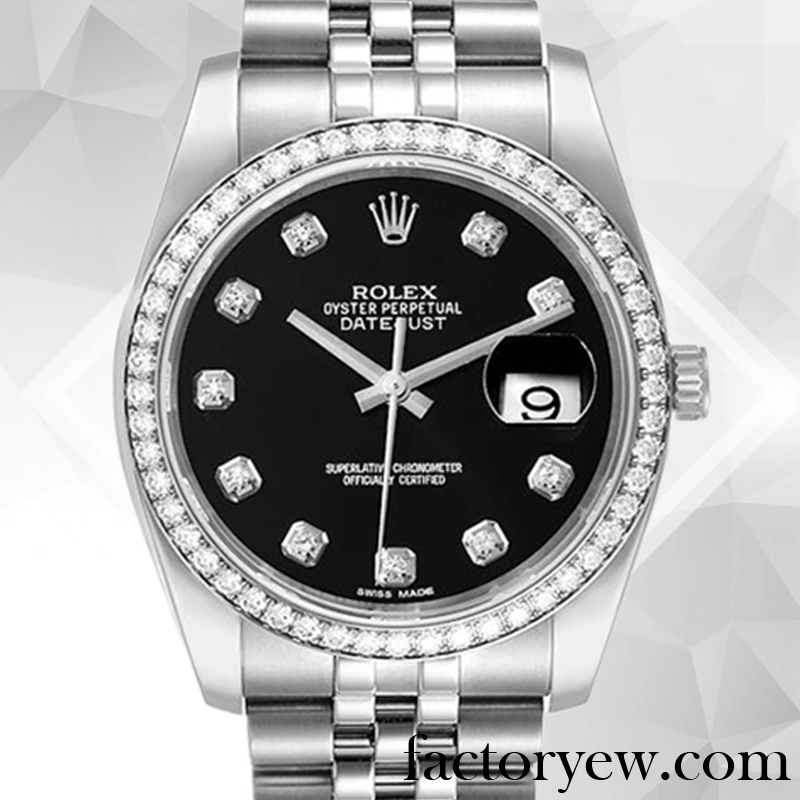 EW Rolex Datejust Rolex Calibre 2836 2813 Fake Men’s 116244BKDJ Black Dial