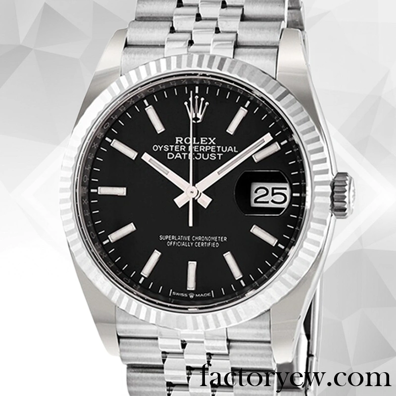 EW Rolex Datejust Rolex Calibre 2836 2813 Fake Men’s m126200-0003 Silver-tone