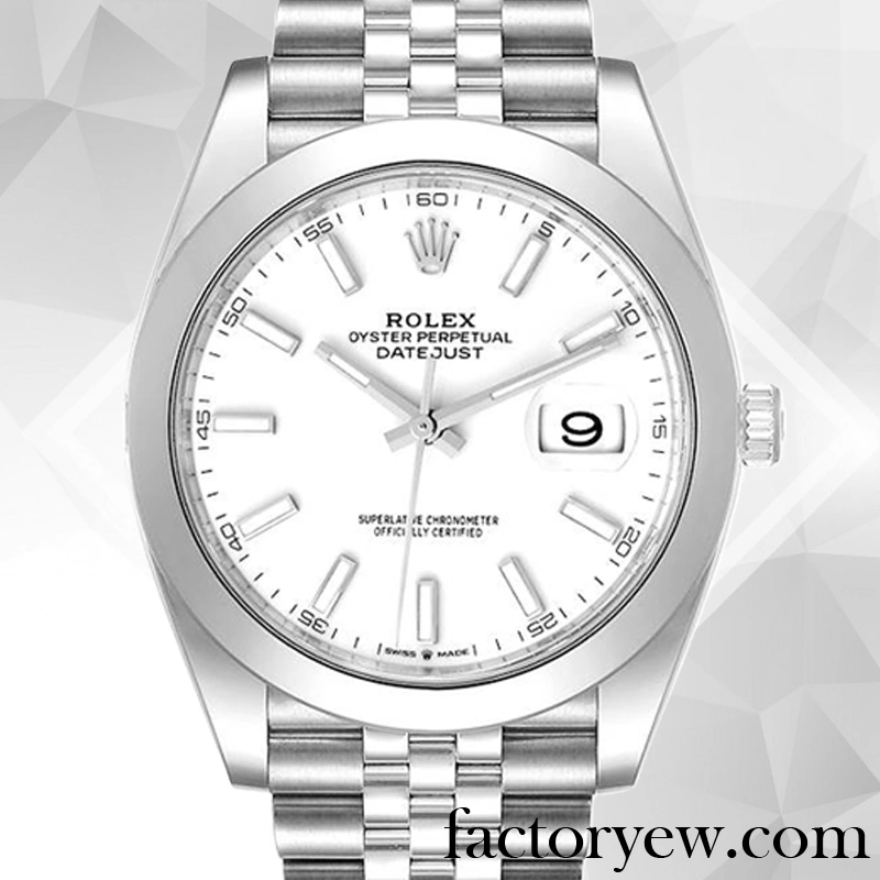 EW Rolex Datejust Rolex Calibre 2836 2813 Fake Men’s m126300-0006 Hands and Markers 12mm