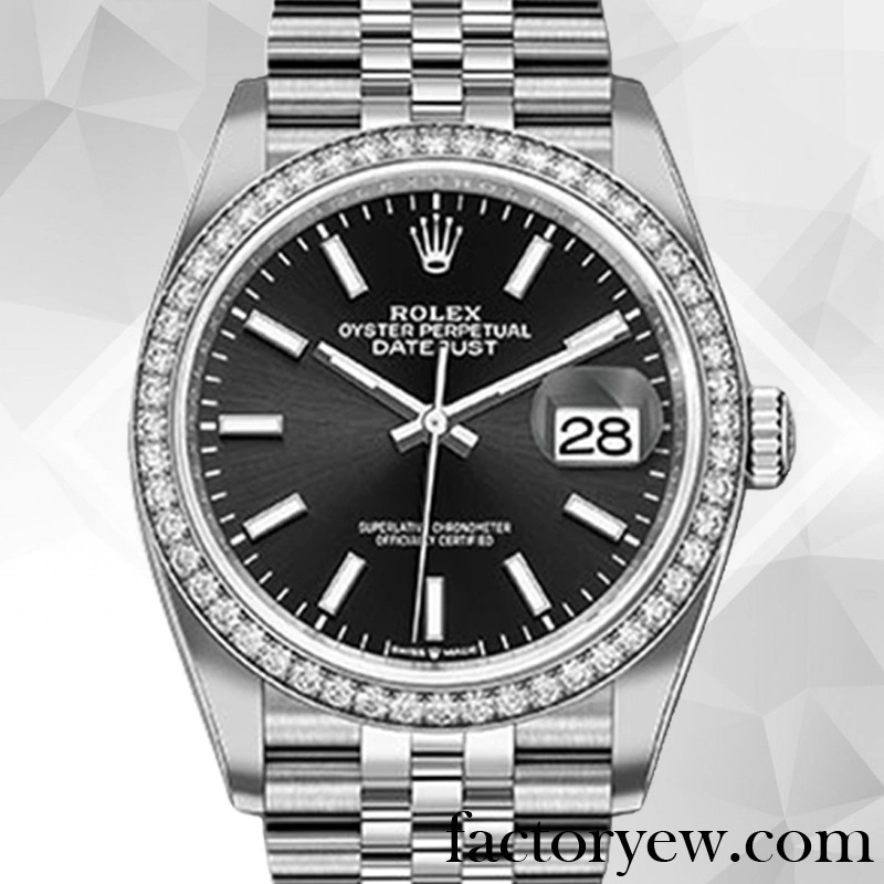 EW Rolex Datejust Rolex Calibre 2836 2813 Fake m126284rbr-0007 Ladies Hands and Markers