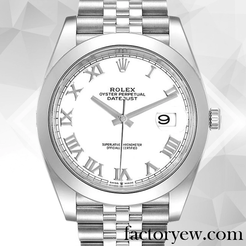 EW Rolex Datejust Rolex Calibre 2836 2813 Fake m126300-0016 Men’s White Dial