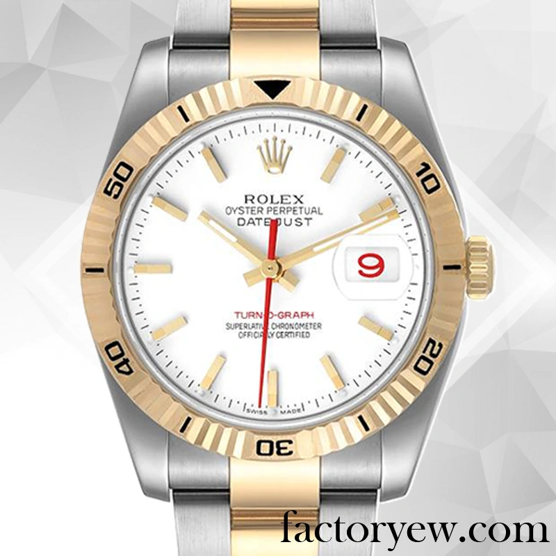 EW Rolex Datejust Turn-o-graph 116263 Men’s Fake Rolex Calibre 2813 Two-tone Automatic