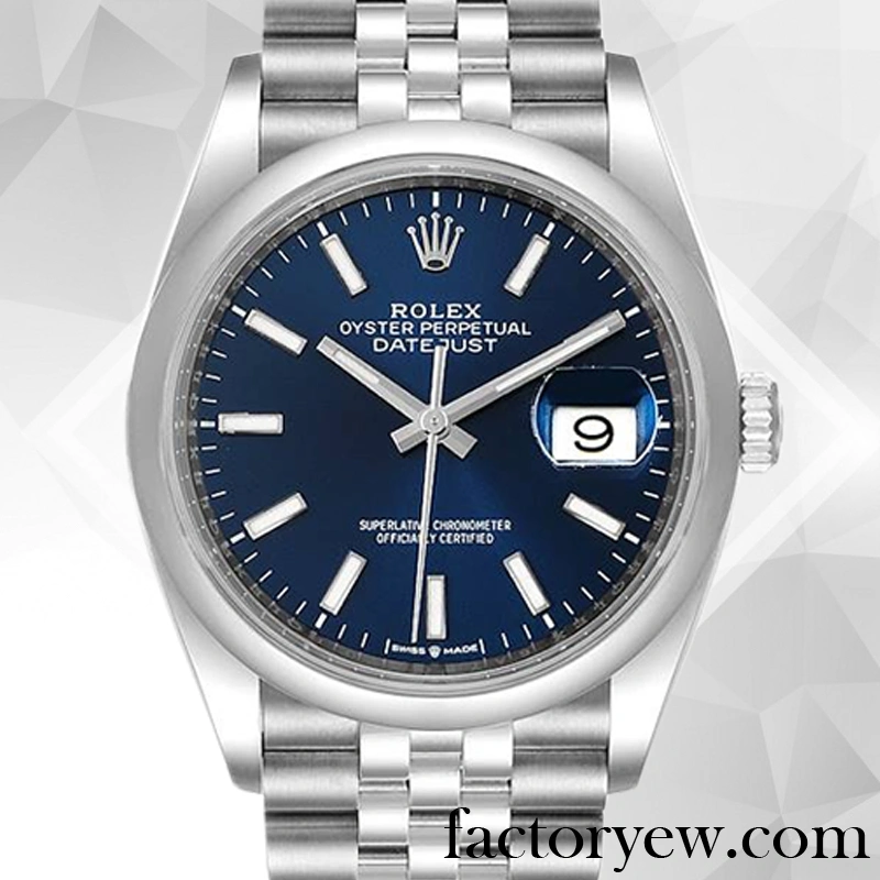 EW Rolex Datejust m126200-0005 Rolex Calibre Fake 2836 2813 Men’s Hands and Markers 12mm