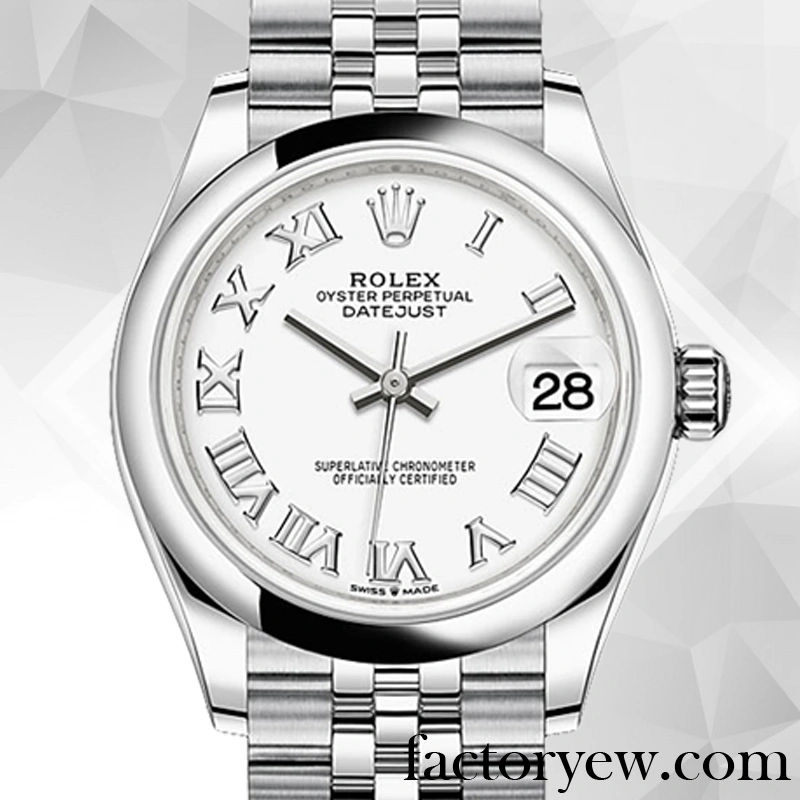 EW Rolex Datejust m278240-0004 Rolex Calibre Fake 2671 Mingzhu Engine Ladies White Dial