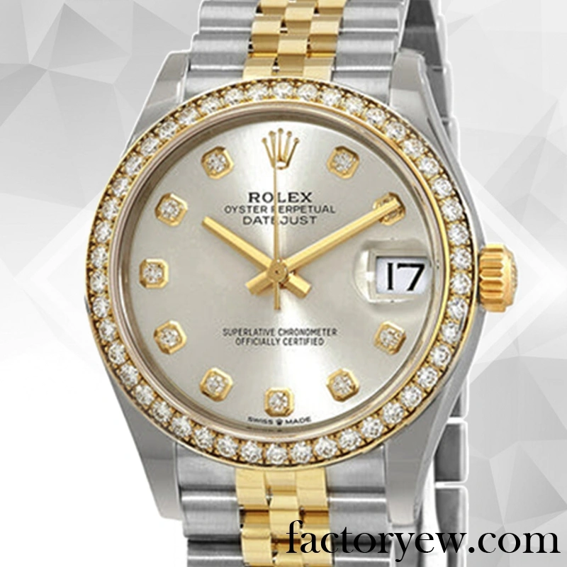 EW Rolex Datejust m278383rbr-0020 Rolex Calibre Fake 2671 Mingzhu Engine Ladies Silver Dial
