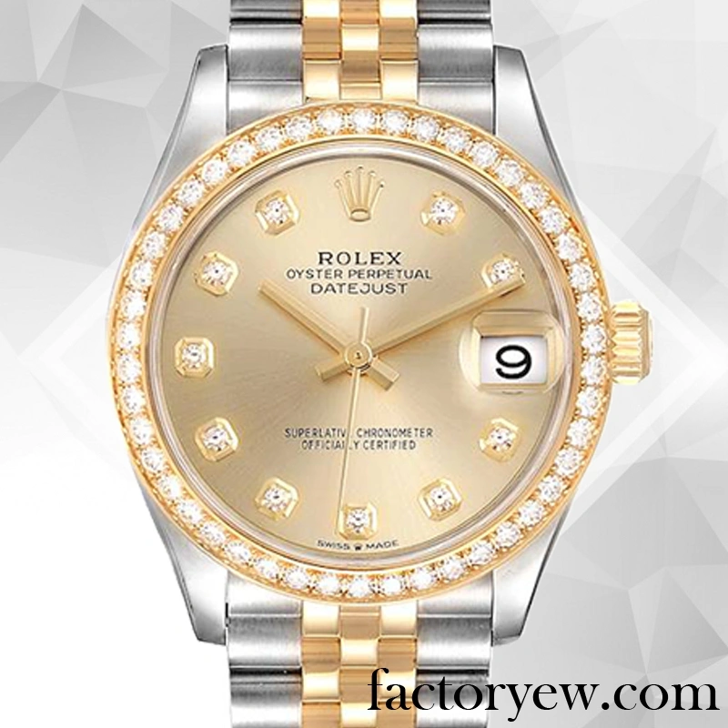 EW Rolex Datejust m278383rbr-0026 Rolex Calibre Fake 2671 Mingzhu Engine Ladies Around 12mm