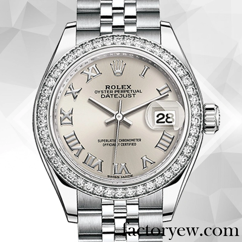 EW Rolex Datejust m279384rbr-0009 Rolex Calibre Fake 2671 Mingzhu Engine Ladies Around 11mm Automatic