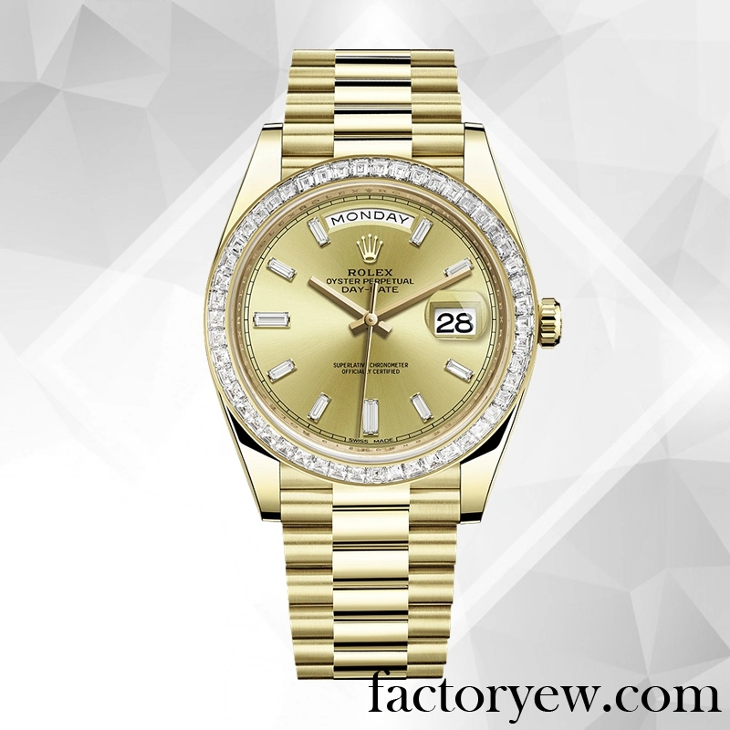 TrustyTime EW Rolex Day-Date Men’s 228398TBR-0002 Rolex Fake Calibre 2836 2813