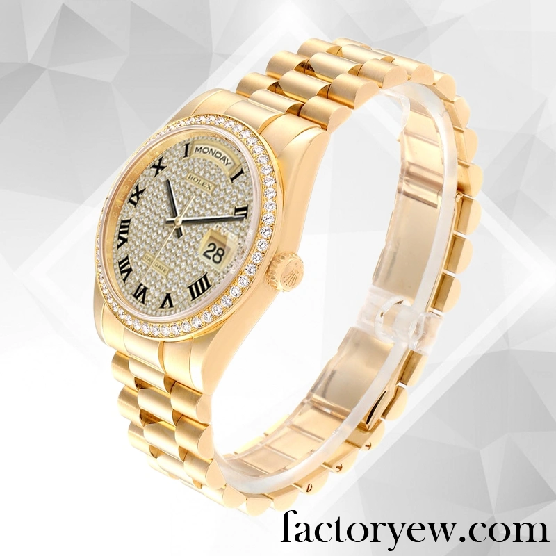 TrustyTime EW Rolex Day-Date Men’s m118348-0226 Rolex Fake Calibre 2836 2813 12mm