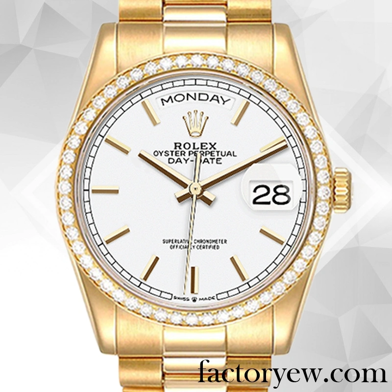 TrustyTime EW Rolex Day-Date Men’s m128348rbr-0047 Rolex Fake Calibre 2836 2813 12mm