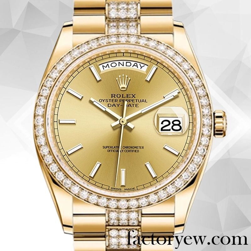 TrustyTime EW Rolex Day-Date Rolex Calibre 2813 Fake 118348 Men’s 13mm