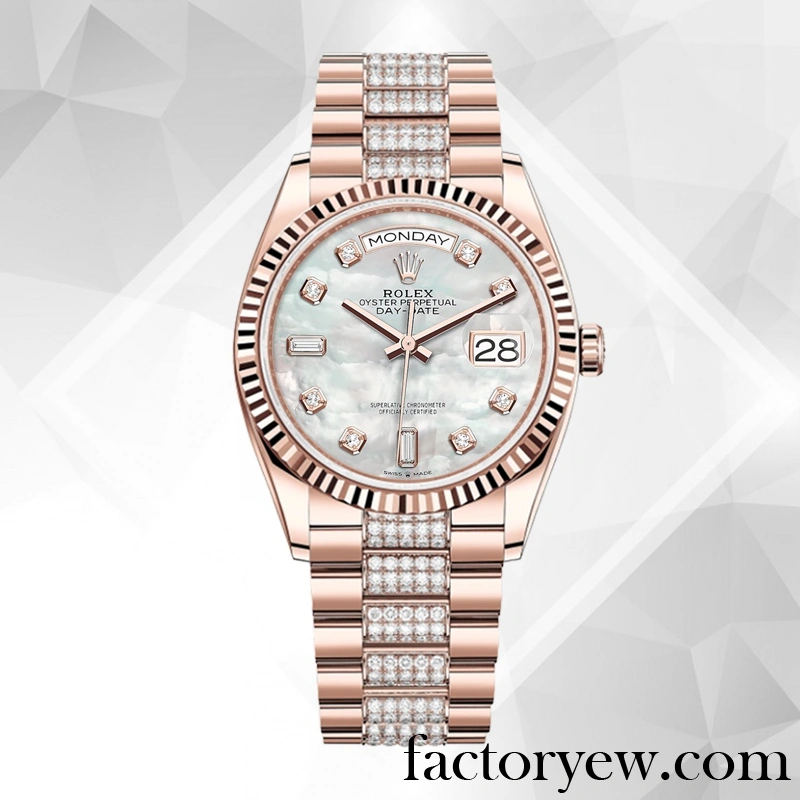 TrustyTime EW Rolex Day-Date Rolex Calibre 2836 Fake Men’s m128235-0032 12mm