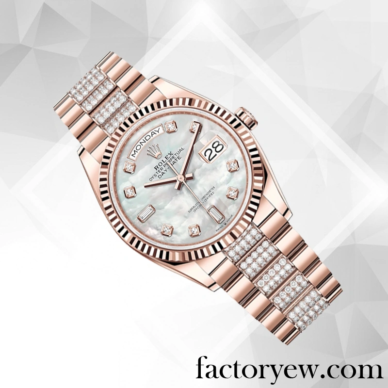 TrustyTime EW Rolex Day-Date Rolex Calibre 2836 Fake Men’s m128235-0032 12mm