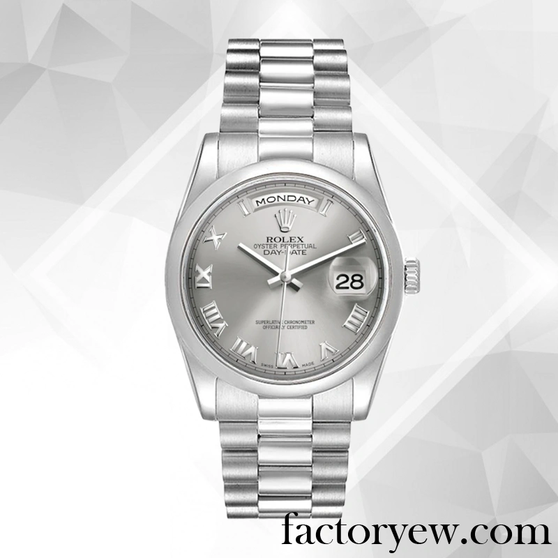 TrustyTime EW Rolex Day-Date Rolex Calibre 2836 2813 Fake 118206 Men’s Automatic