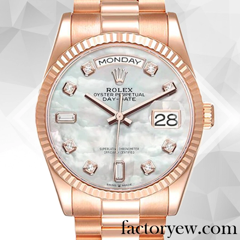 TrustyTime EW Rolex Day-Date m128235-0029 Rolex Calibre Fake 2836 2813 Men’s