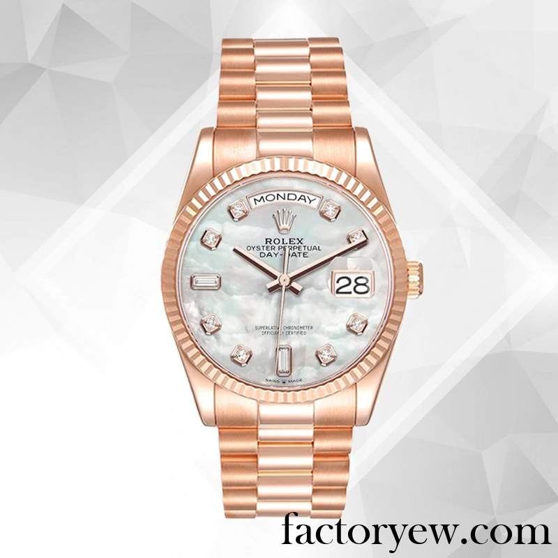 TrustyTime EW Rolex Day-Date m128235-0029 Rolex Calibre Fake 2836 2813 Men’s