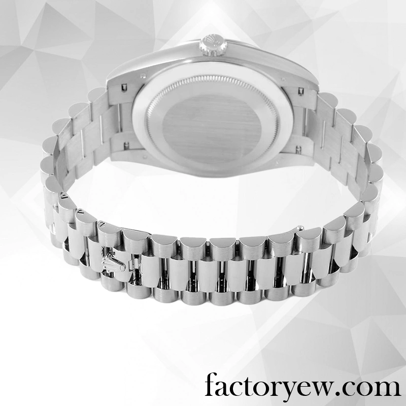 TrustyTime EW Rolex Day-Date m228206-0028 Men’s Rolex Fake Calibre 2836 2813 Silver-tone 15mm