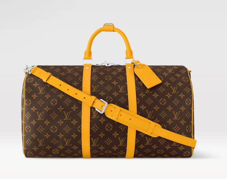 &MOMO ---8V M12634 high quality version Keepall Bandoulière 50 cowhide item:E-B000A1741