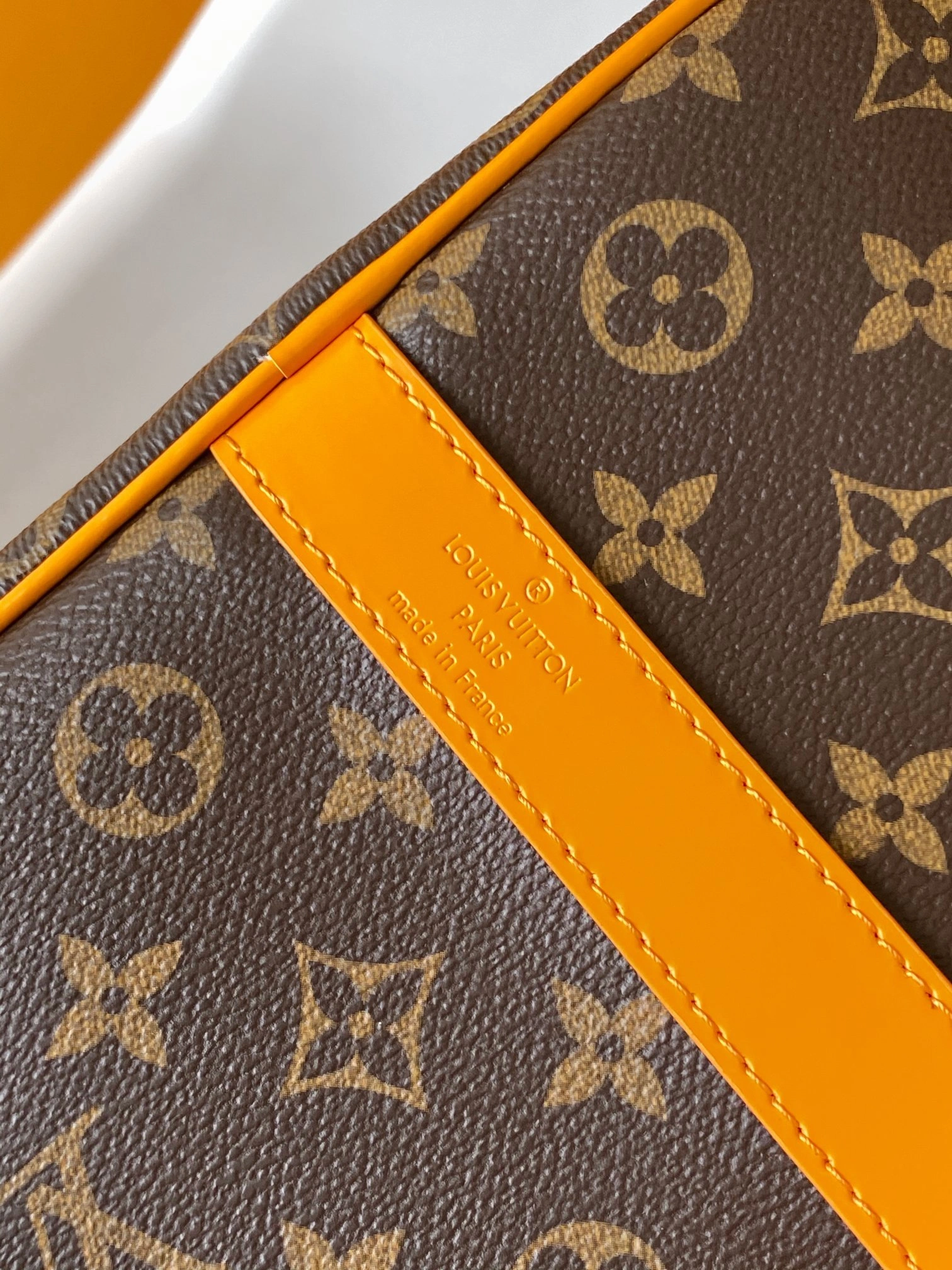 &MOMO ---8V M12634 high quality version Keepall Bandoulière 50 cowhide item:E-B000A1741