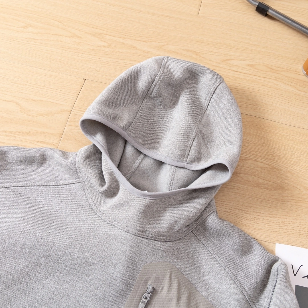 Gemini-- 1r3t5ryx Covert pullover hoody embroidery oversized 3colour item:D-F110I1319-3