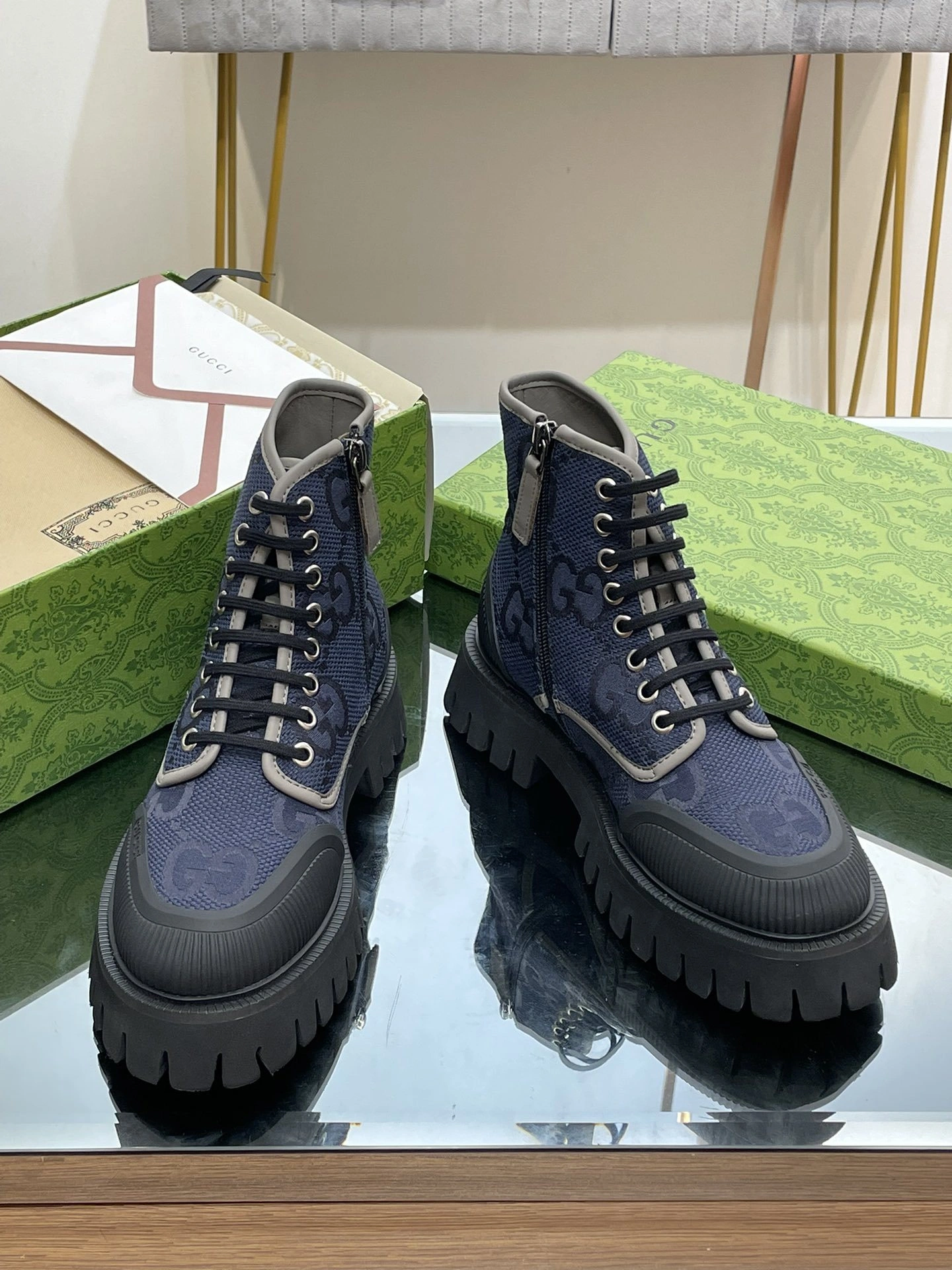 OOBB-- 6u33i 699970 UKOF0 4549 Heel height：4CM Waterproof：3CM Calfskin item:D-X000L2507
