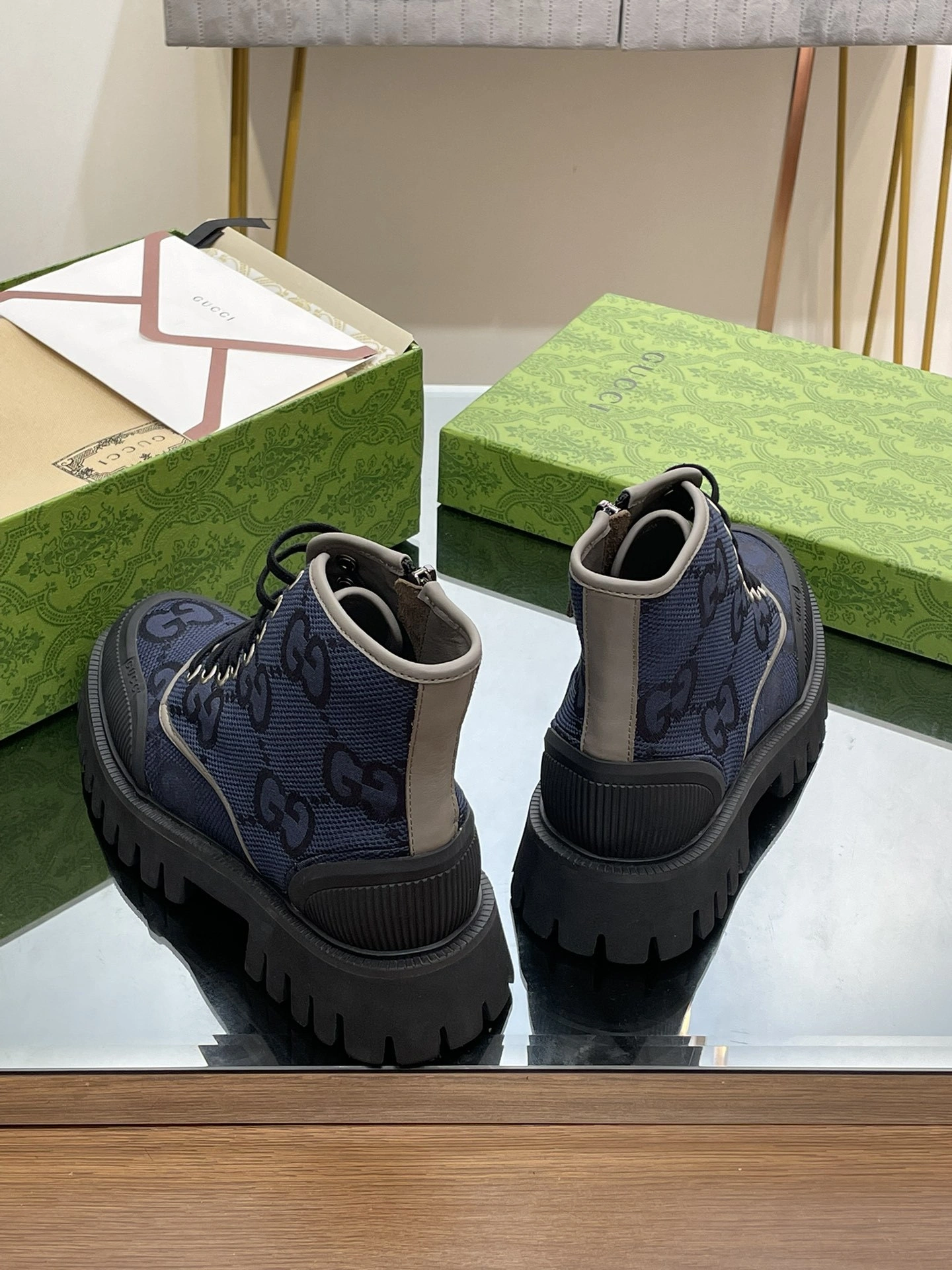 OOBB-- 6u33i 699970 UKOF0 4549 Heel height：4CM Waterproof：3CM Calfskin item:D-X000L2507