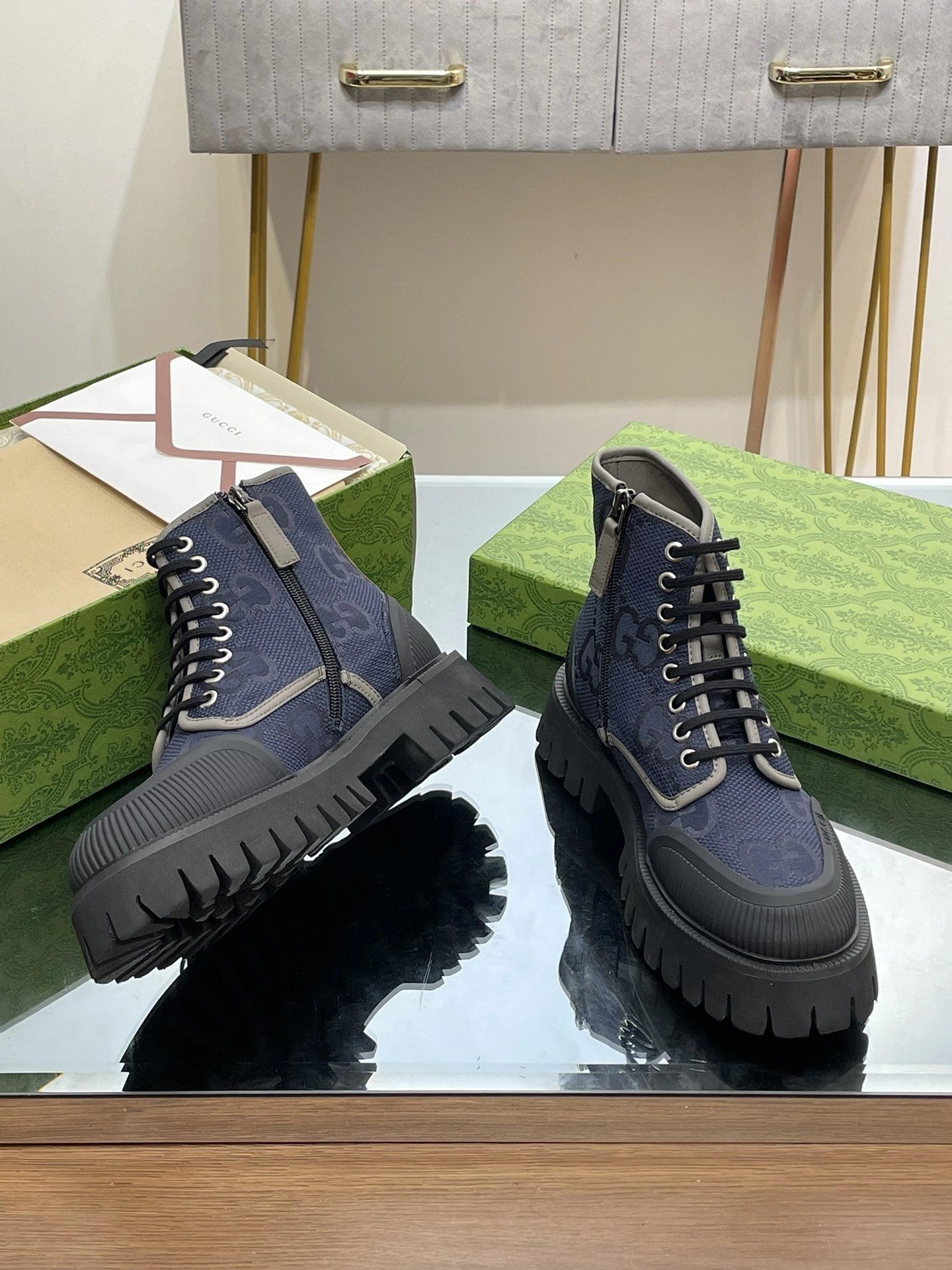 OOBB-- 6u33i 699970 UKOF0 4549 Heel height：4CM Waterproof：3CM Calfskin item:D-X000L2507