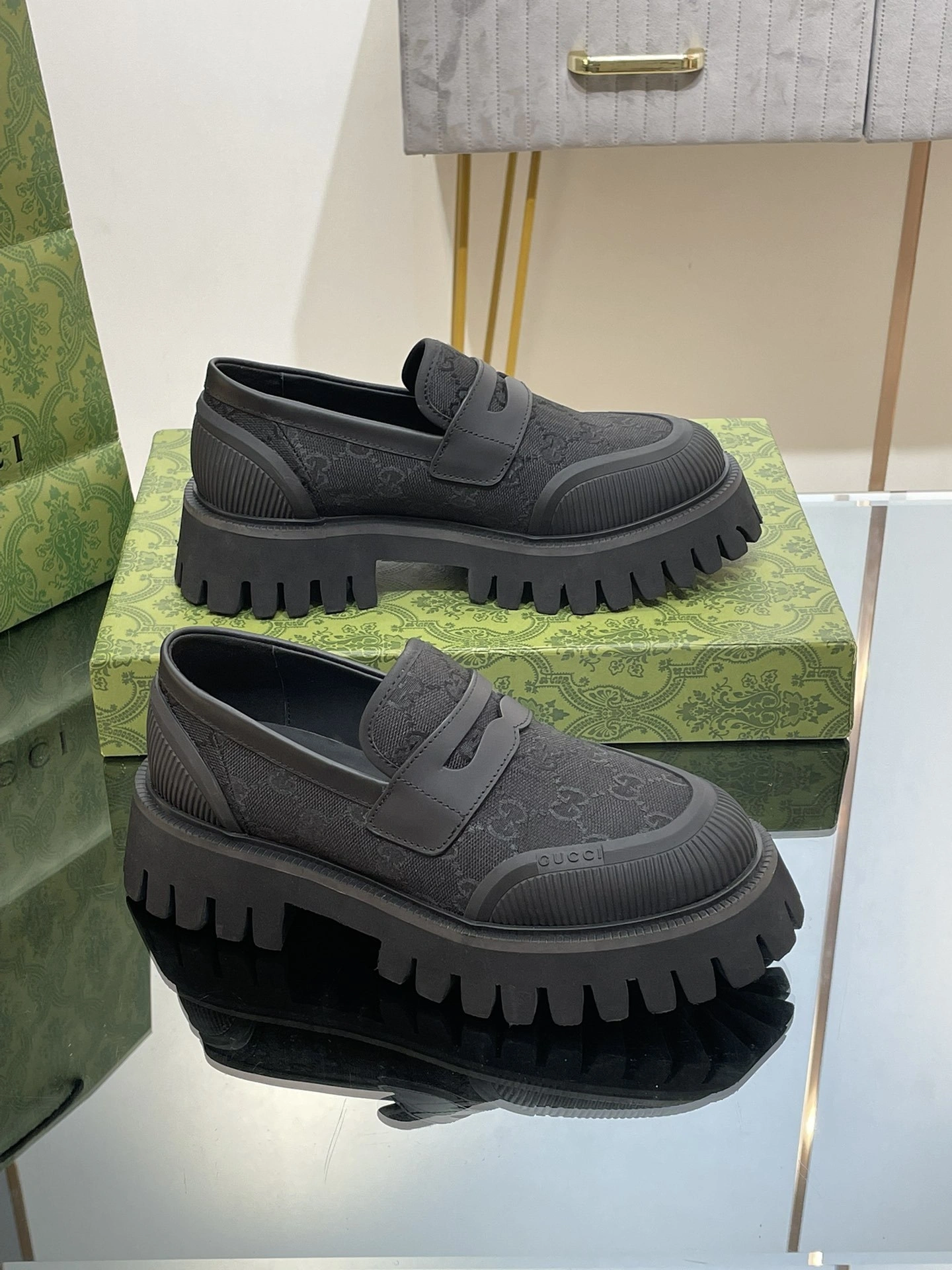 OOBB-- 6u33i 739776 9SF40 1000 Heel height：4CM Waterproof：3CM Calfskin item:D-X000L2510
